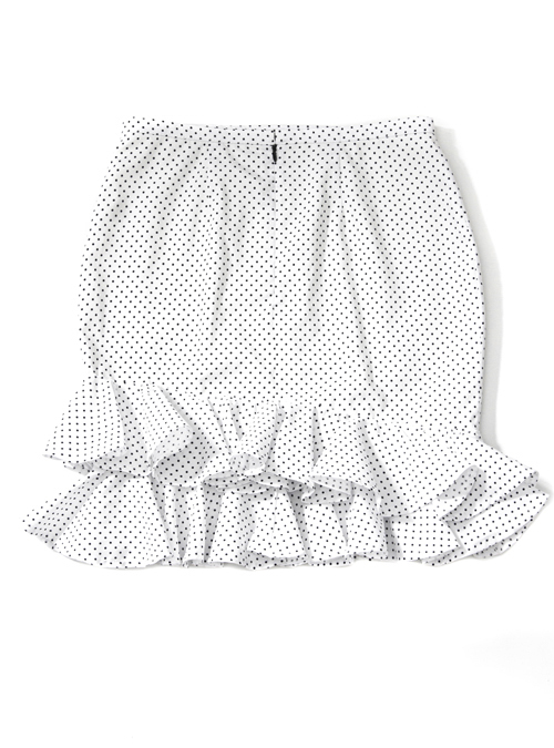 Ruffle mini skirt - Fernanda del Callejo